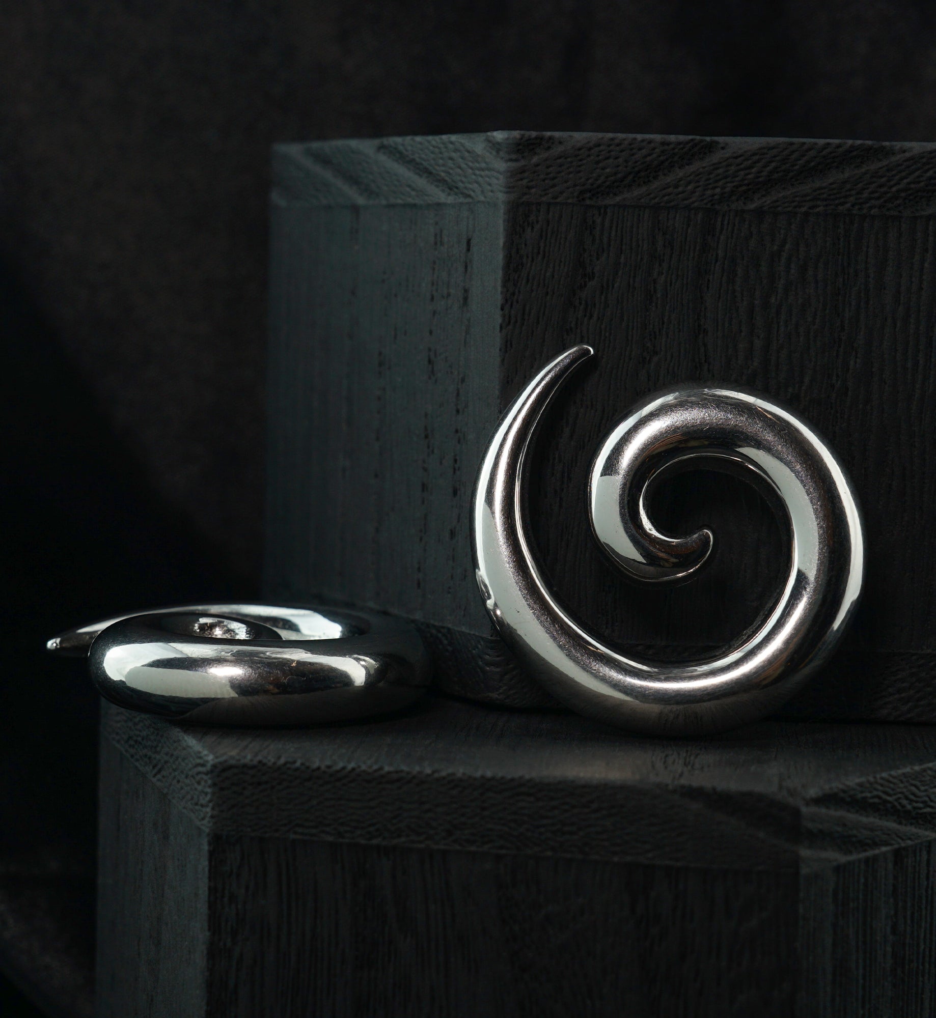 316L Stainless Steel Spirals Plugs