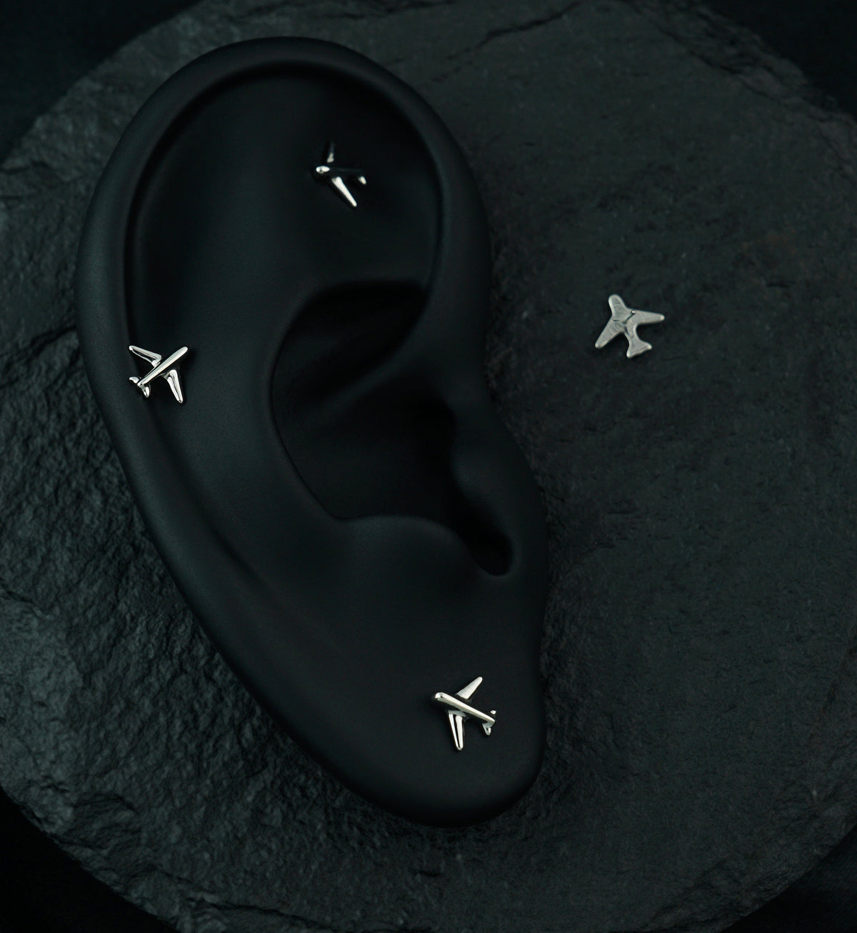 Airplane Threadless Titanium Top