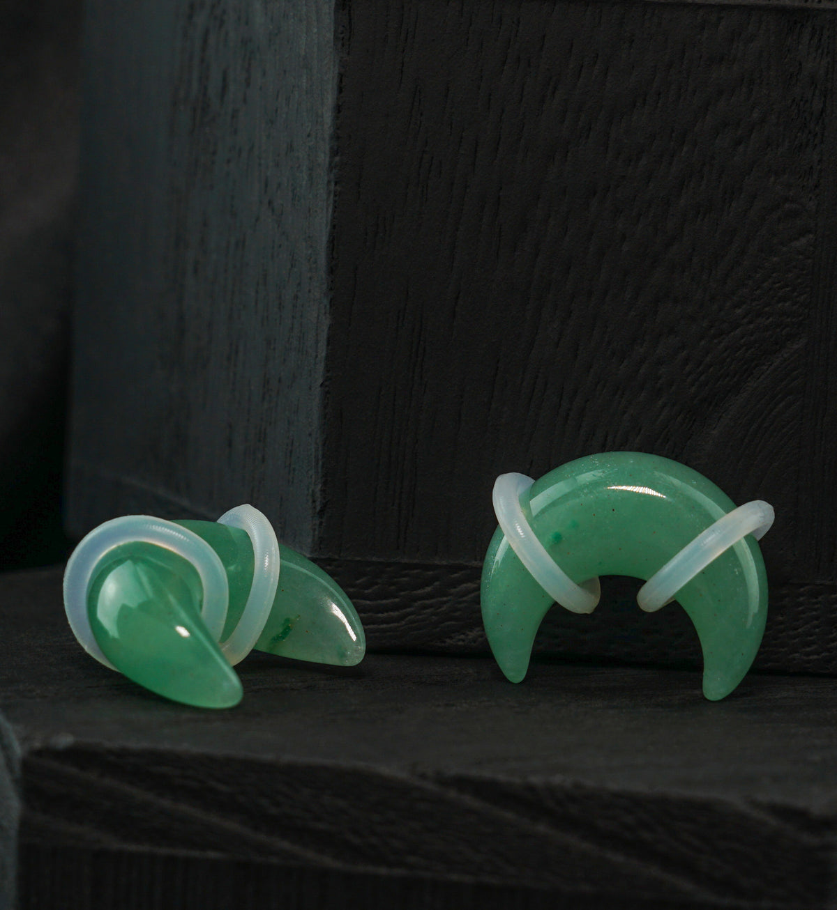 Aventurine Stone Septum Pincher