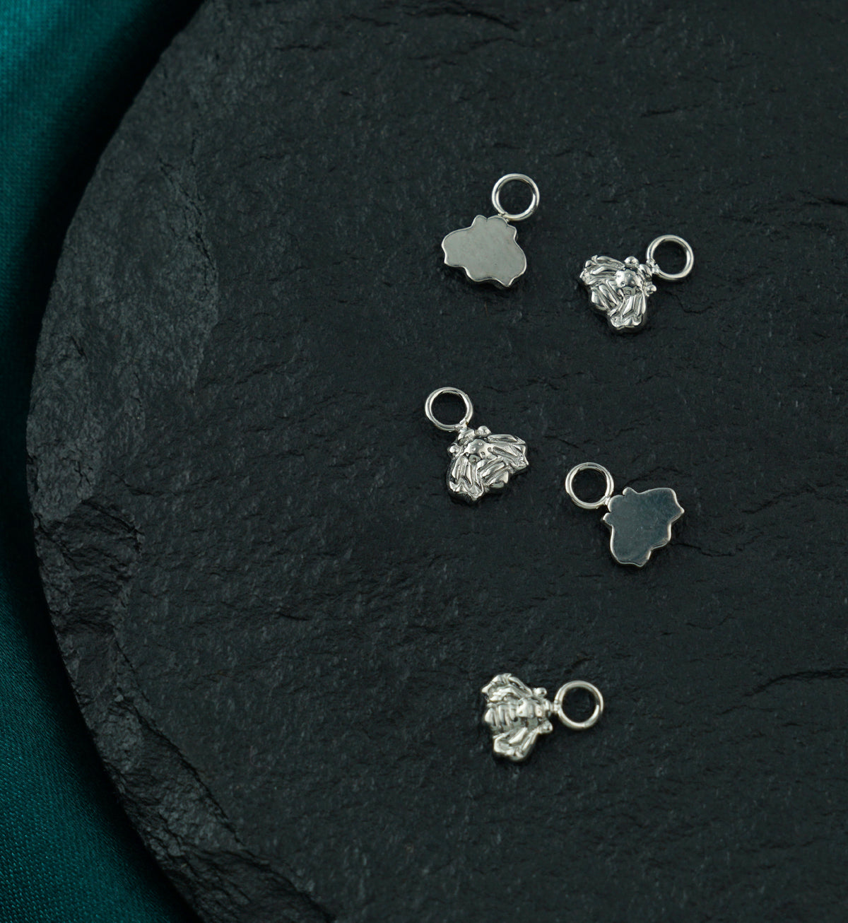 Bee Titanium Charm