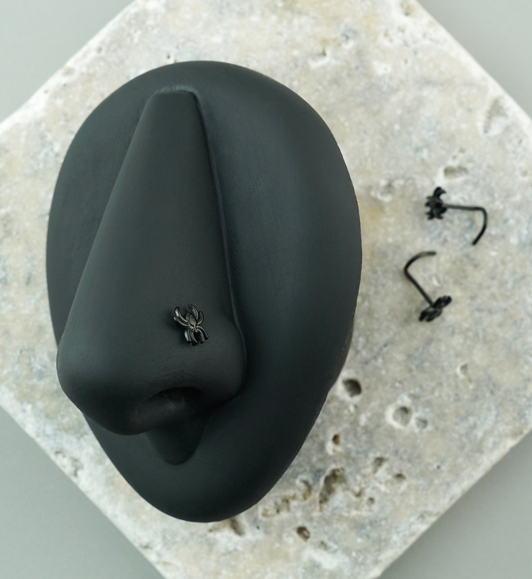 Black PVD Spider Stainless Steel Nose Screw