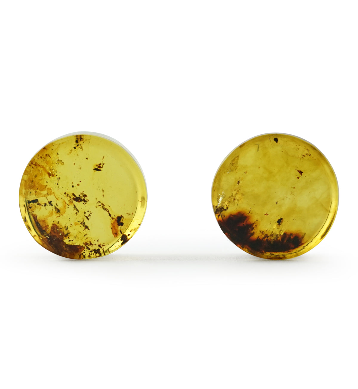 Chiapas Amber Plugs 00G (10mm) - Version 4