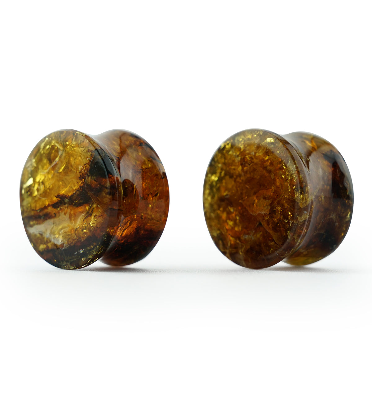 Chiapas Amber Plugs 5/8" (16mm) Version 2