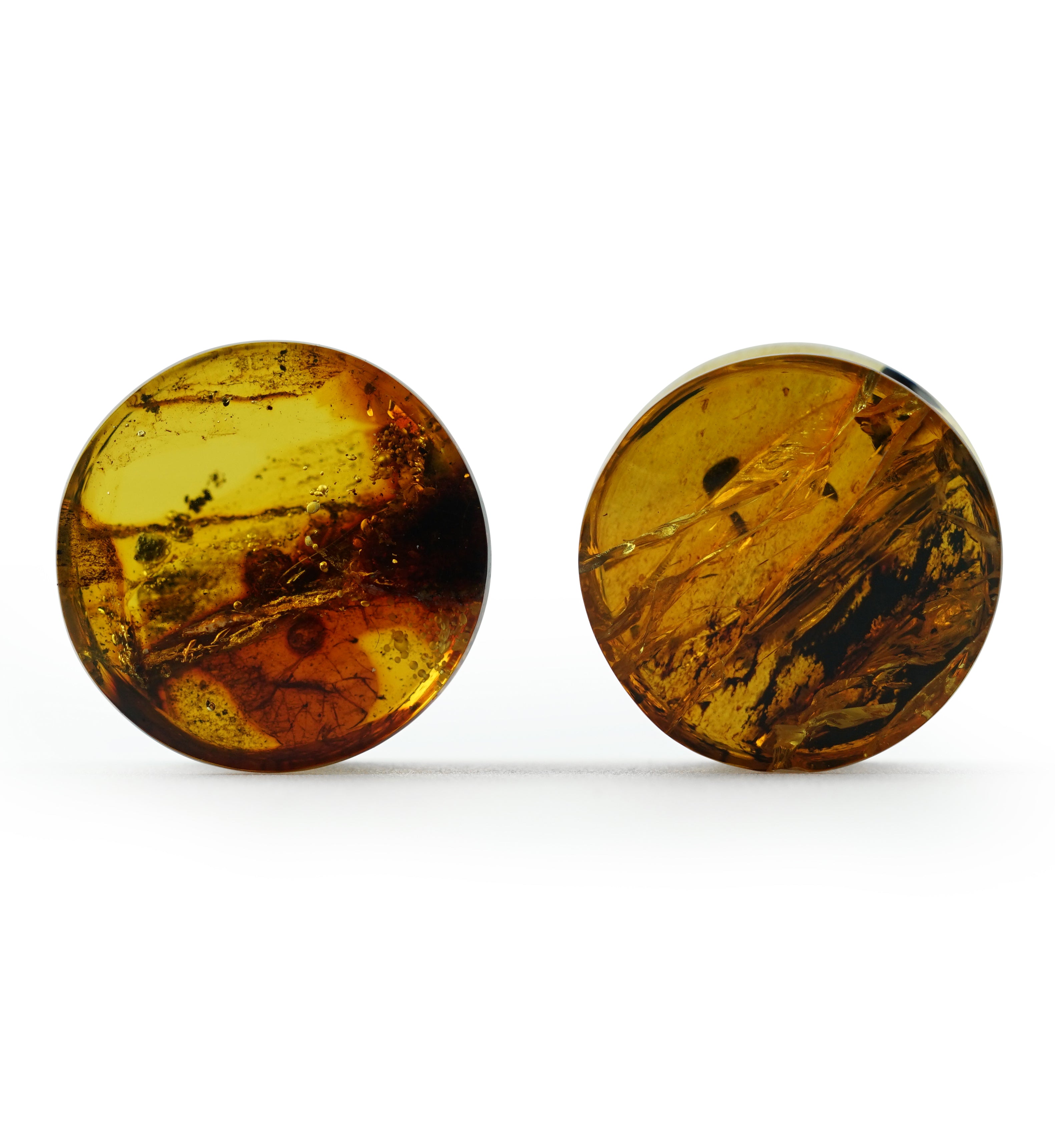 Chiapas Amber Plugs 5/8" (16mm) Version 3