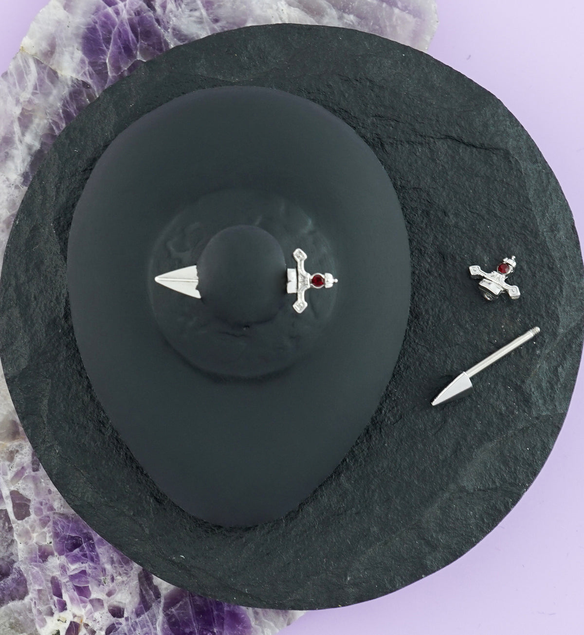 Dagger Nipple Ring