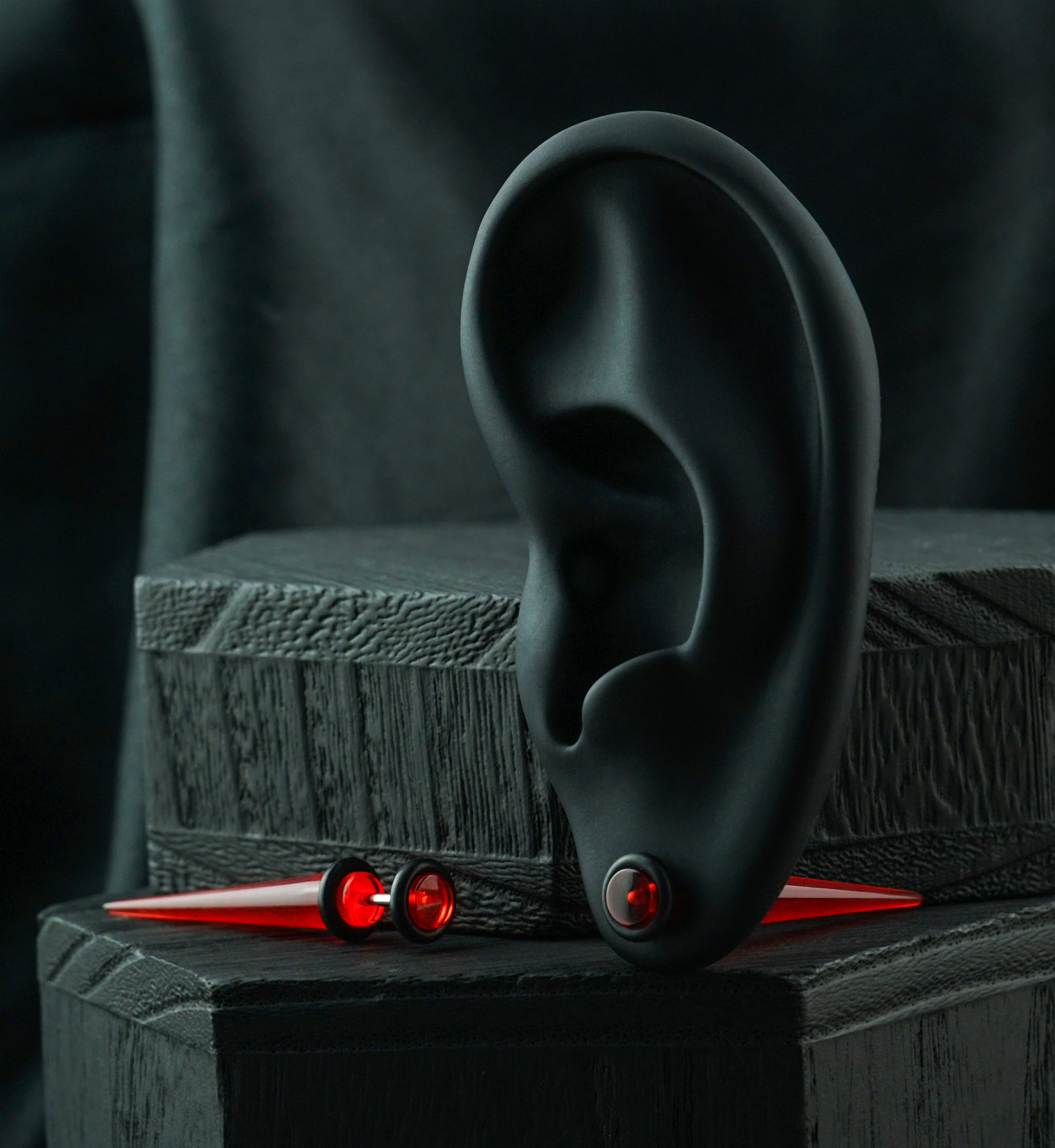 Fake U.V. Red Tapers
