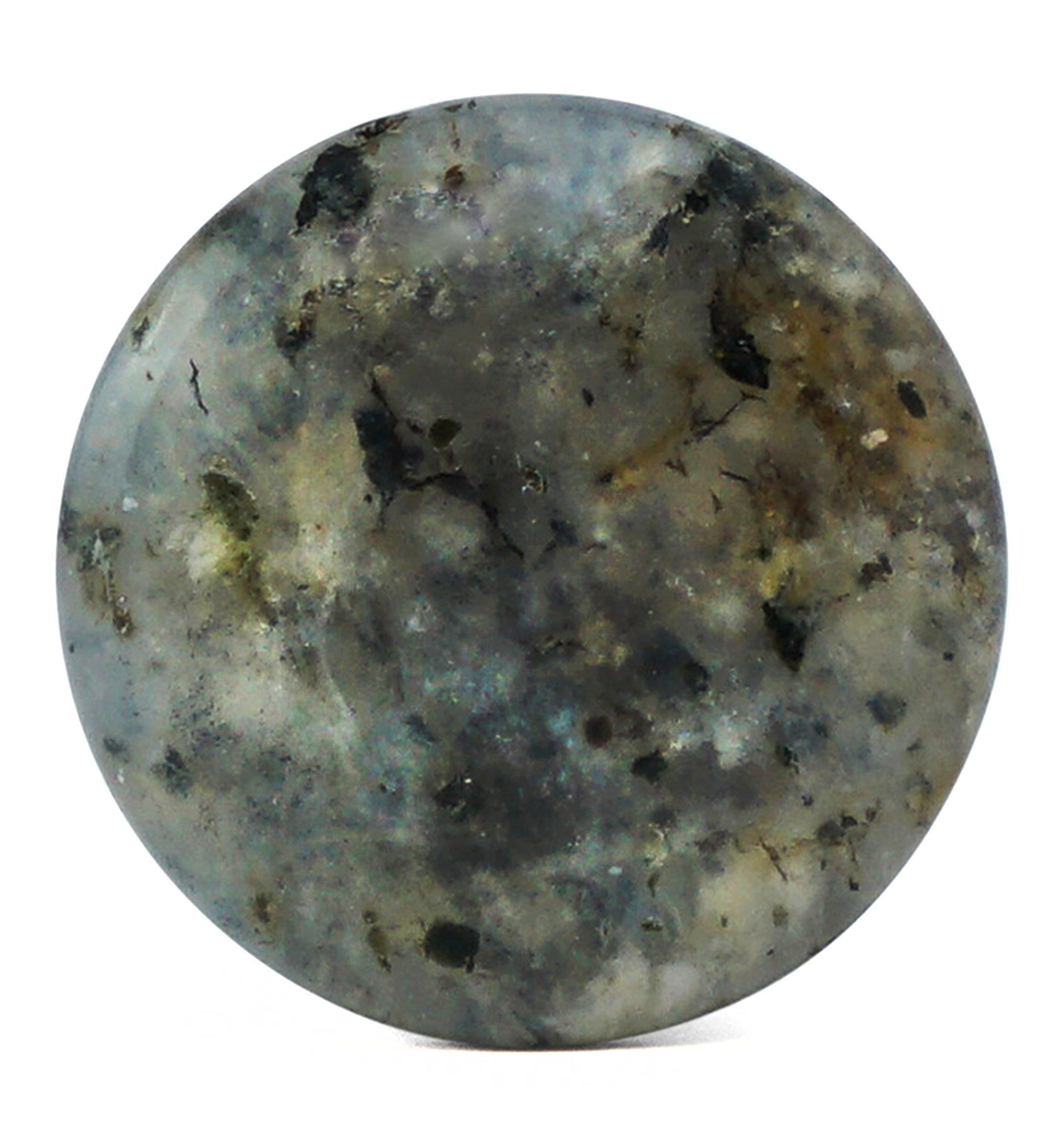 Grass Quartz Stone Plugs - Single Flare
