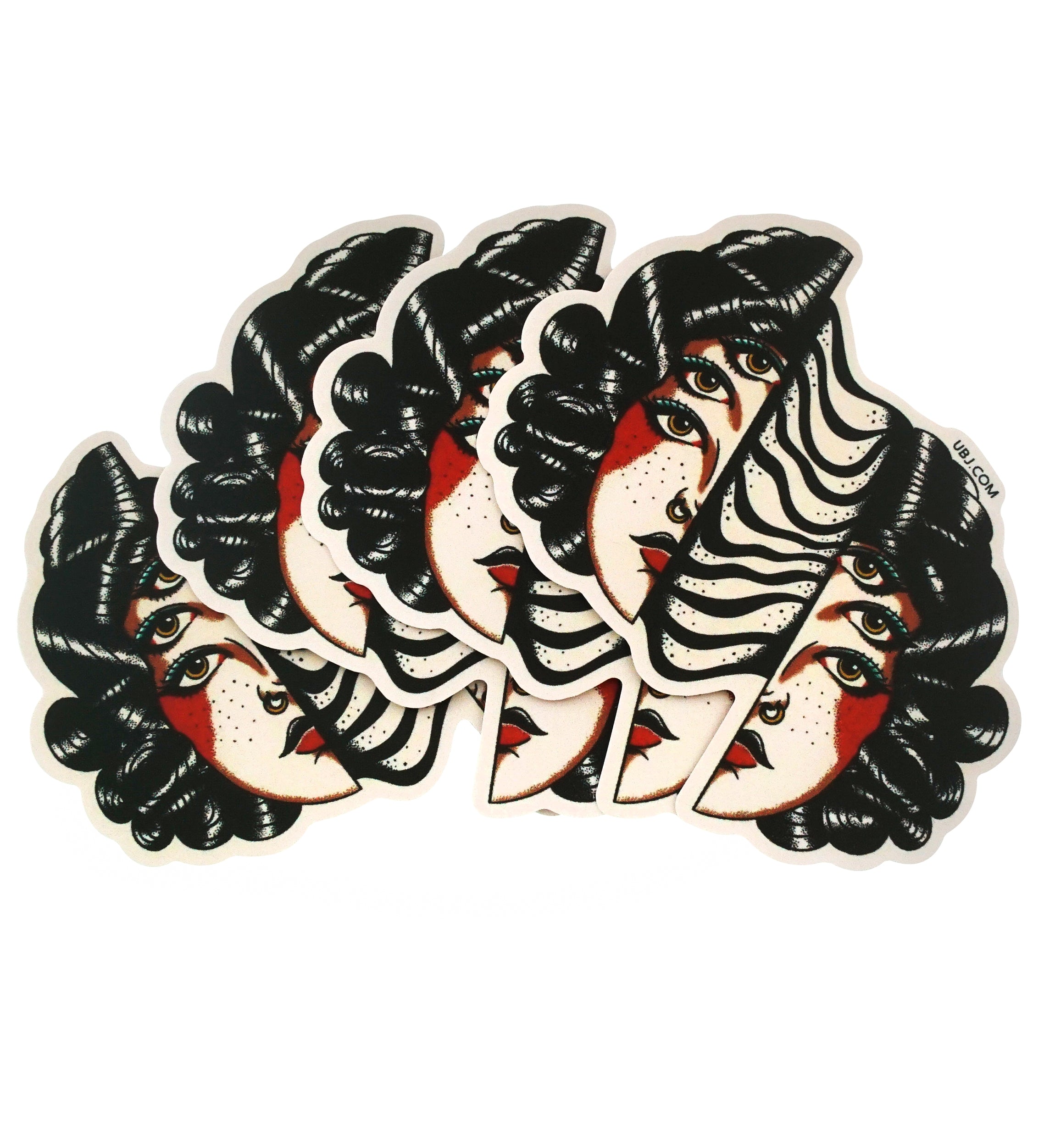 Head Split Sticker Pack (4 pack)