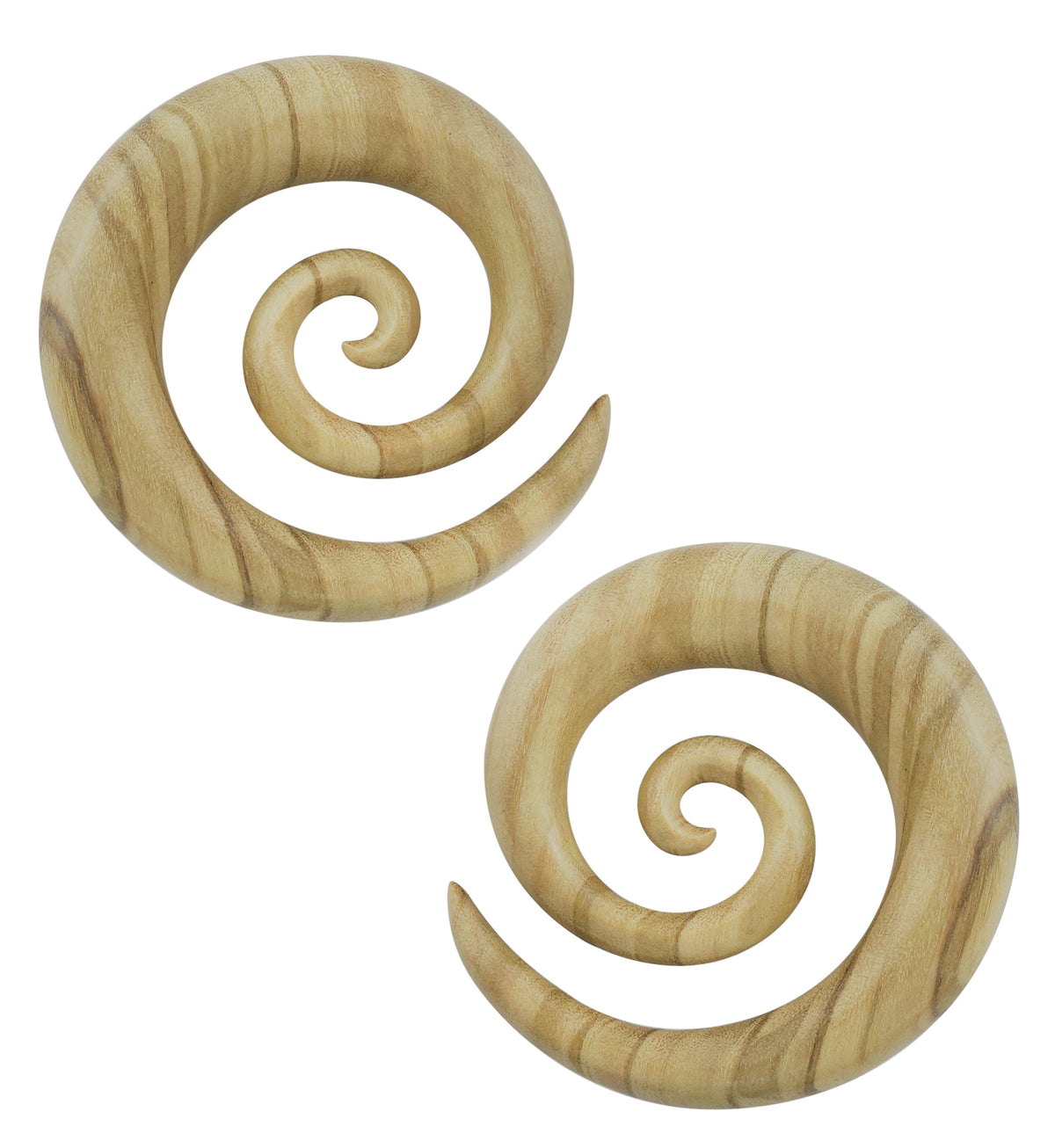 Olive Wood Super Spirals