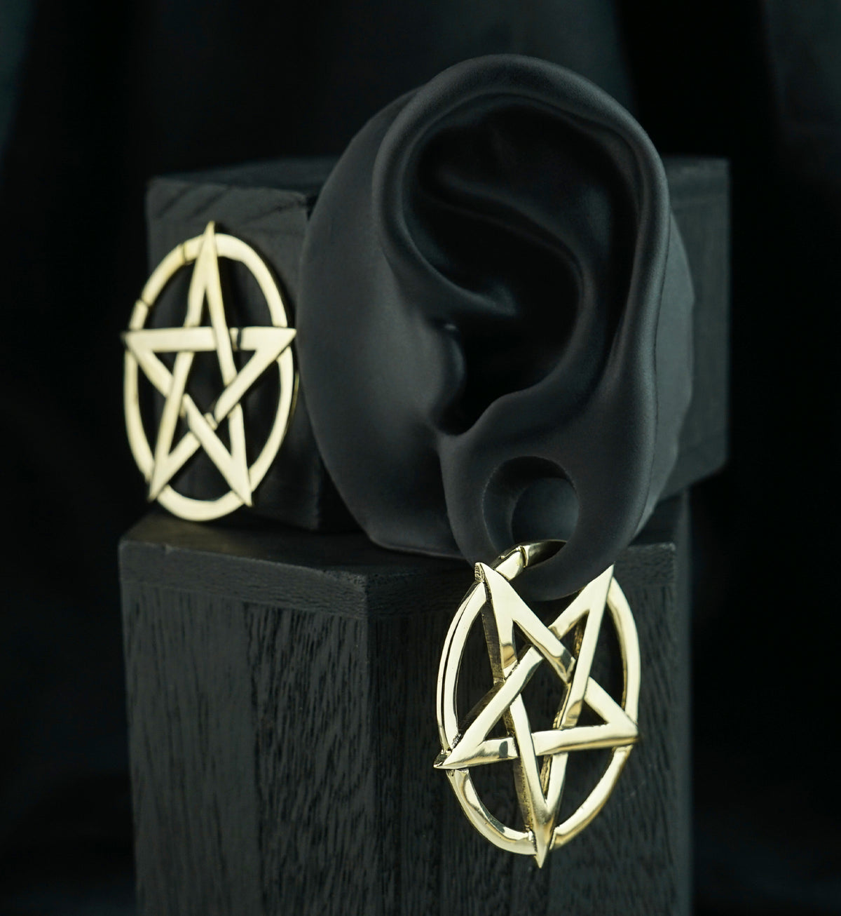 Pentagram Ear Weights