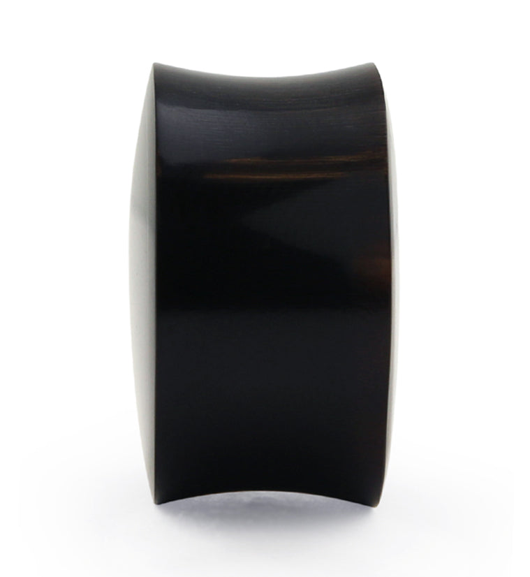 Horn Plugs With Sanded Cukli Shell Inlay