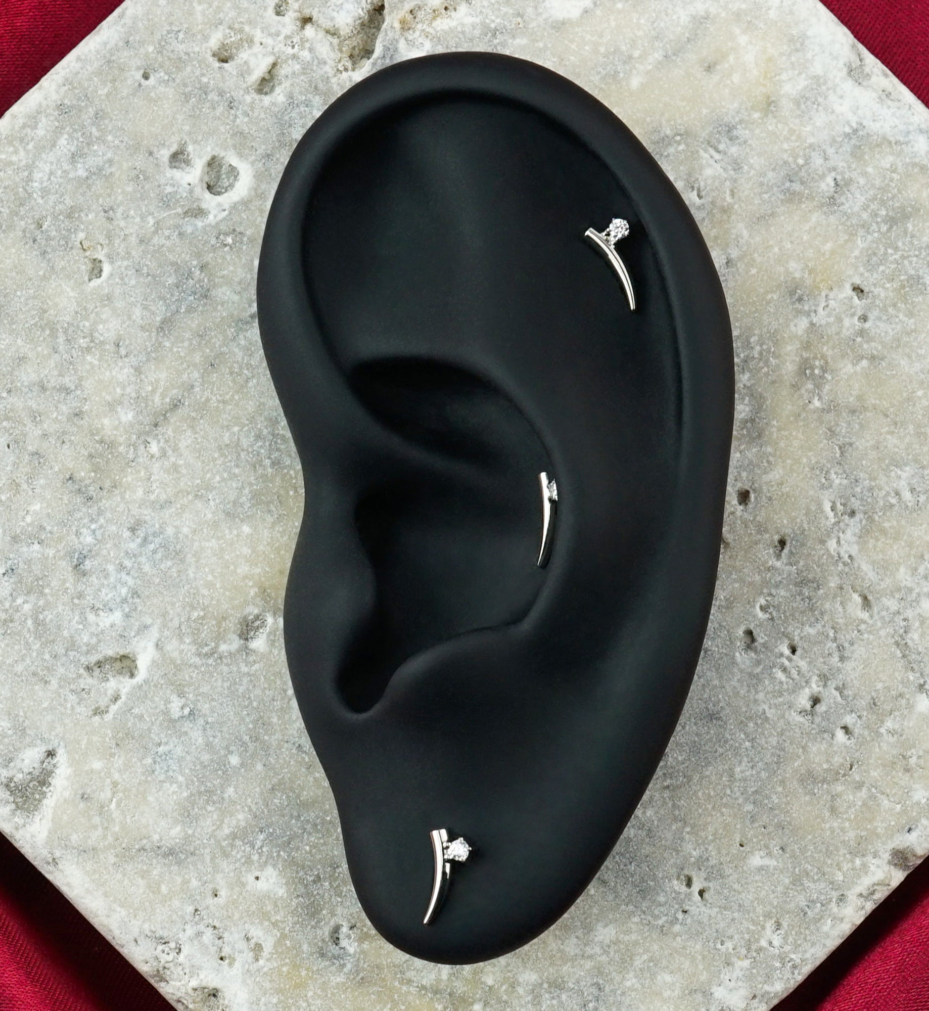 Slash CZ Titanium Threadless Top