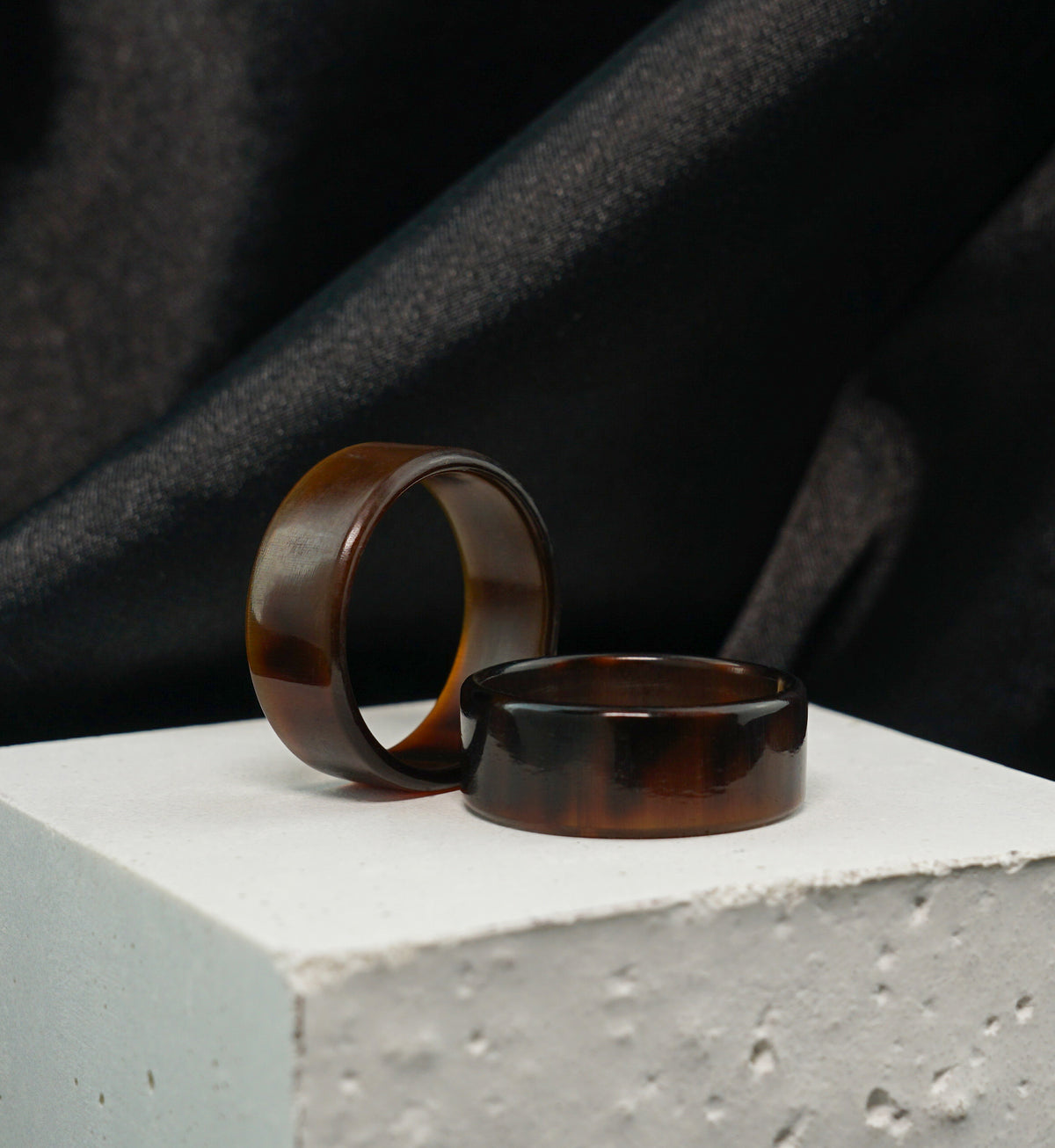 Women's Flat Horn Ring