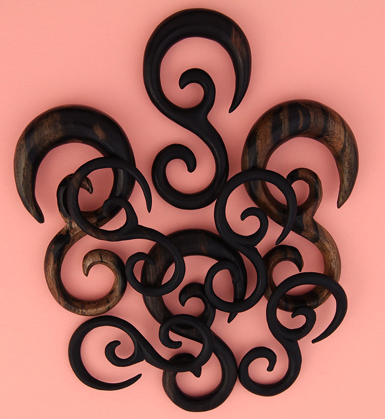 Areng Wood Vine Spirals