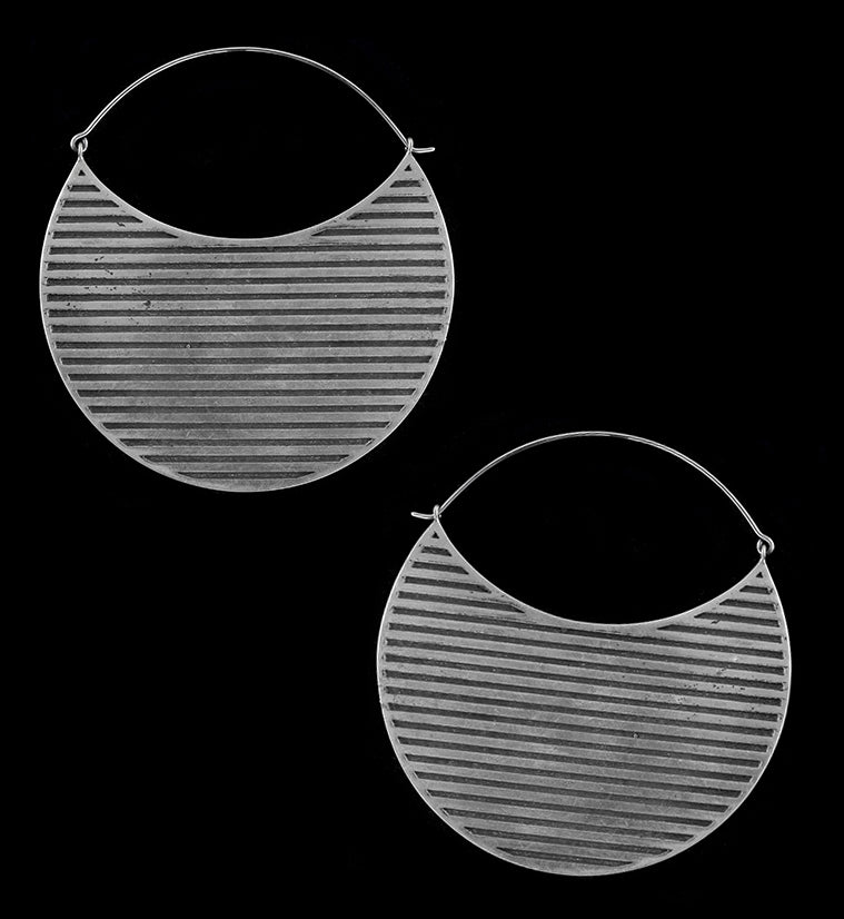Silver Alleyway Titanium Hangers / Earrings