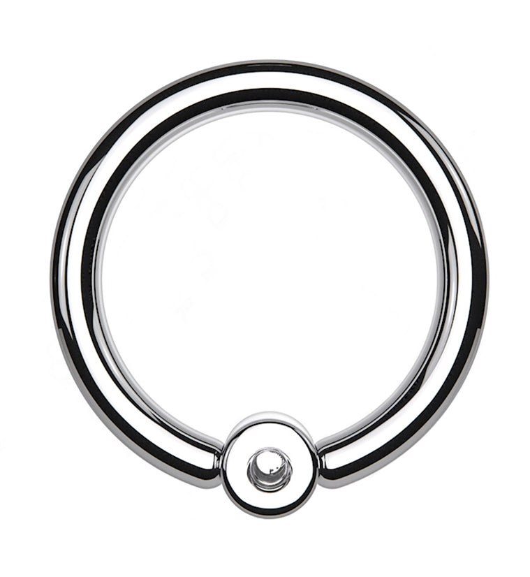 14G Custom Titanium Captive Bead Ring