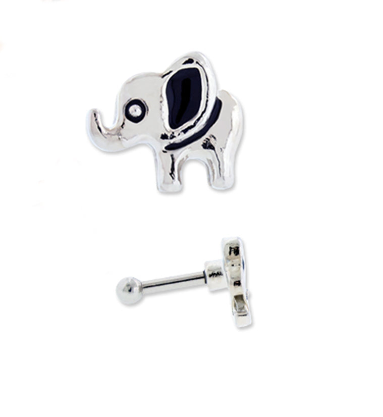 16G Elephant Tragus / Cartilage Barbell