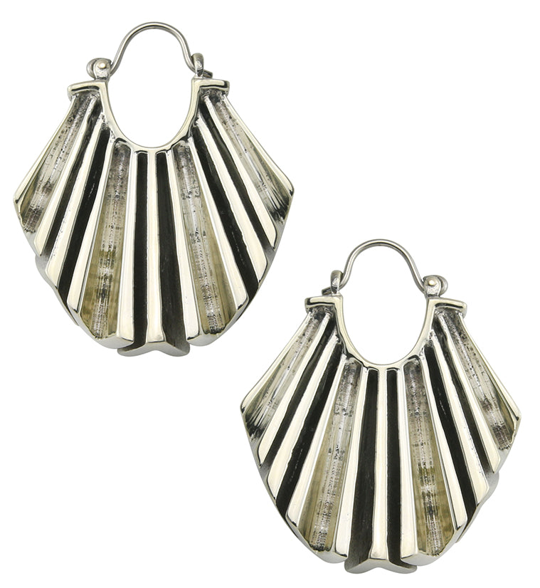 Force White Brass Hangers / Earrings