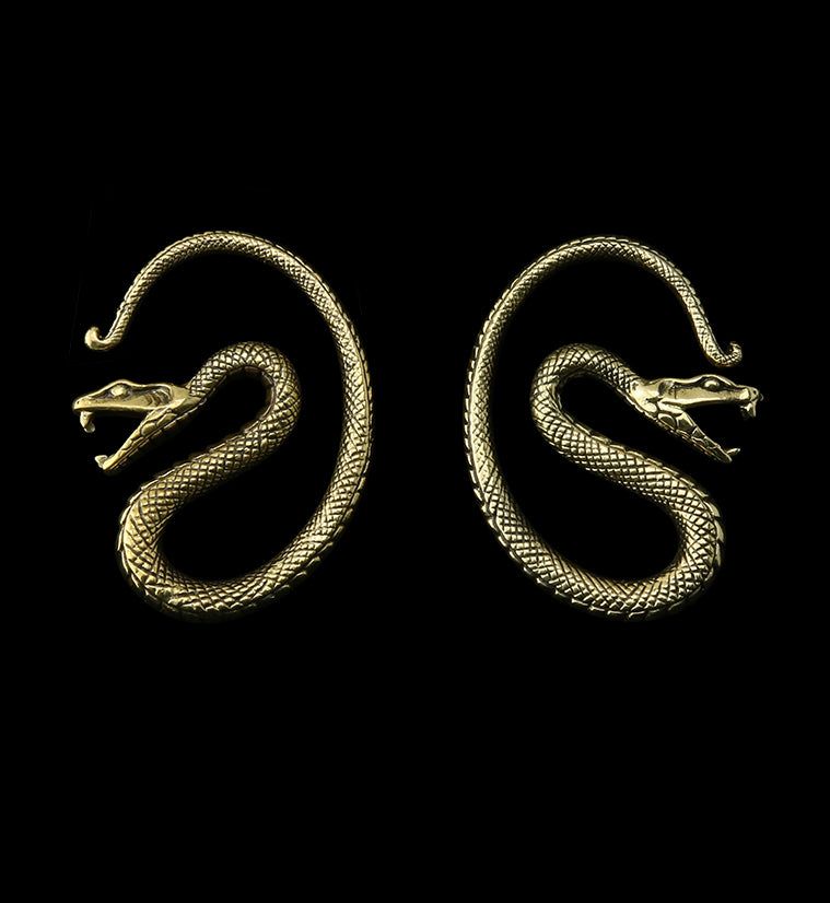 Brass Snake Hangers