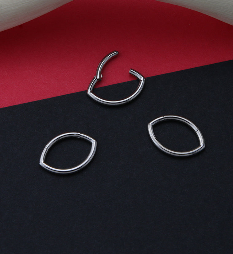 Oculus Titanium Hinged Segment Ring
