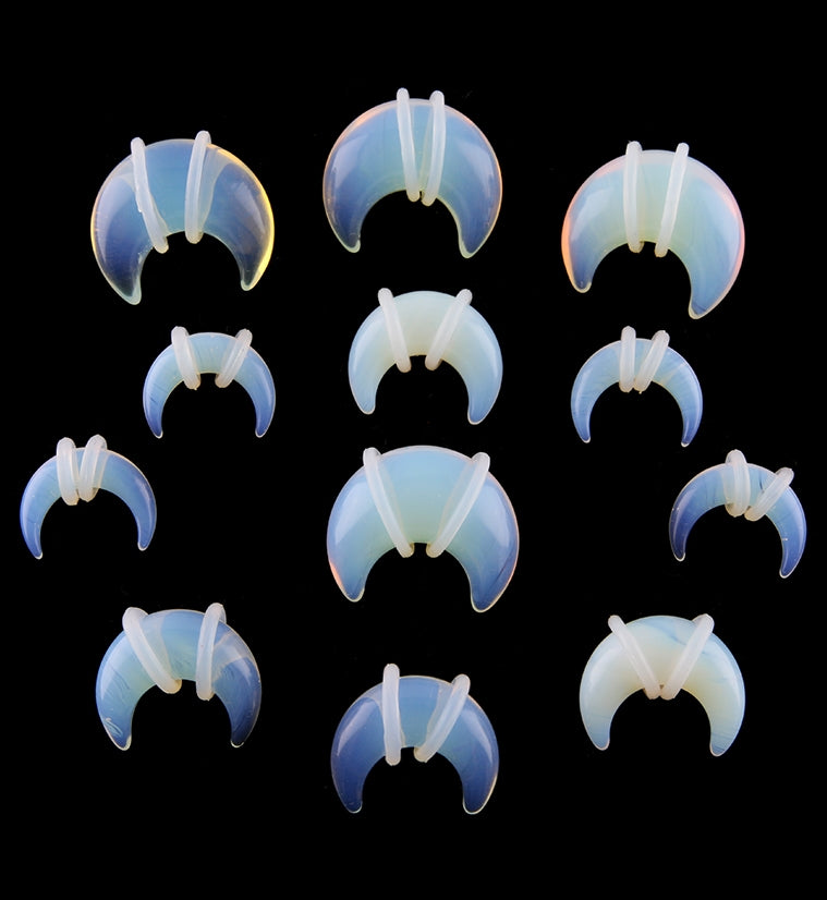 Opalite Glass Septum Pincher