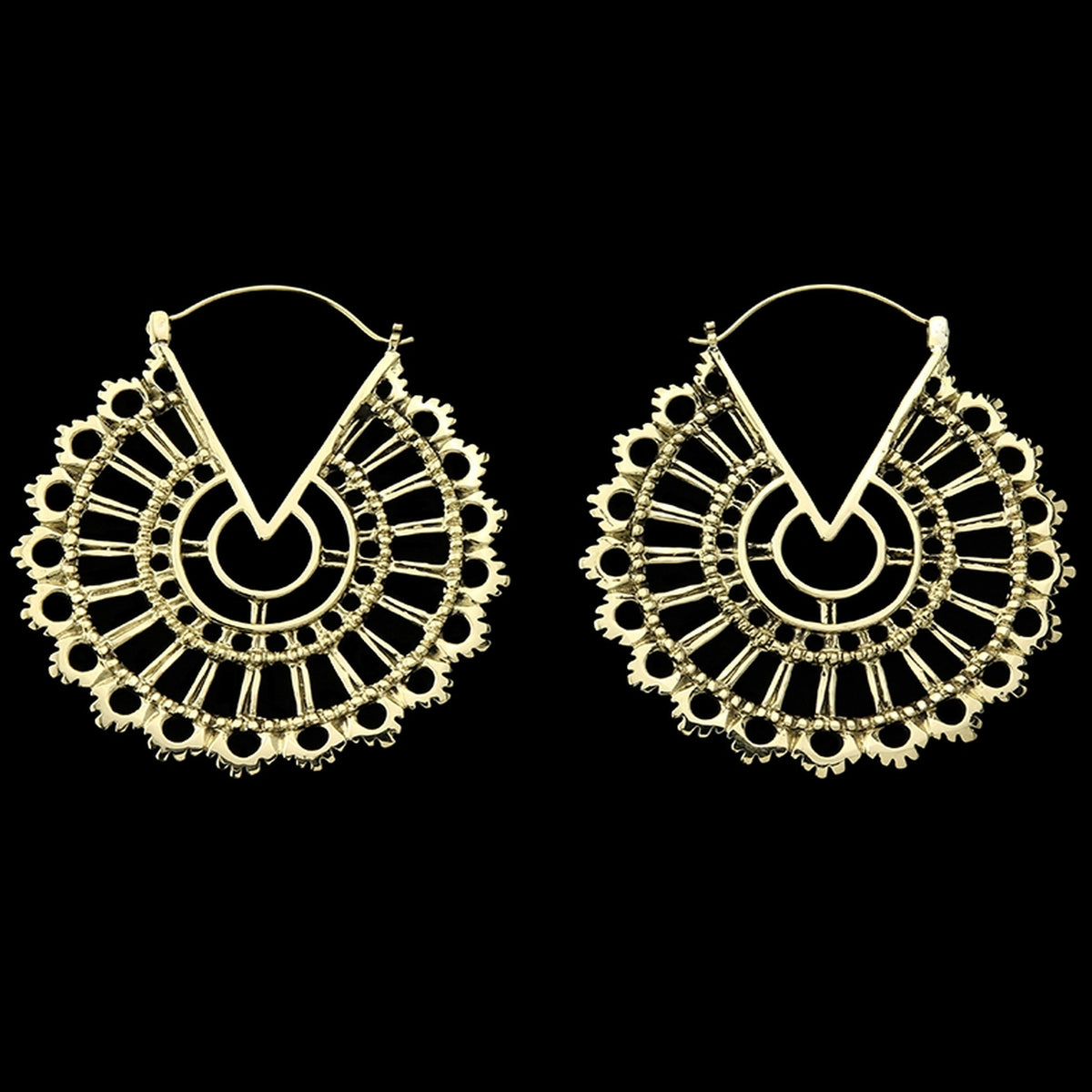 18G Ordinate Brass Hangers / Earrings