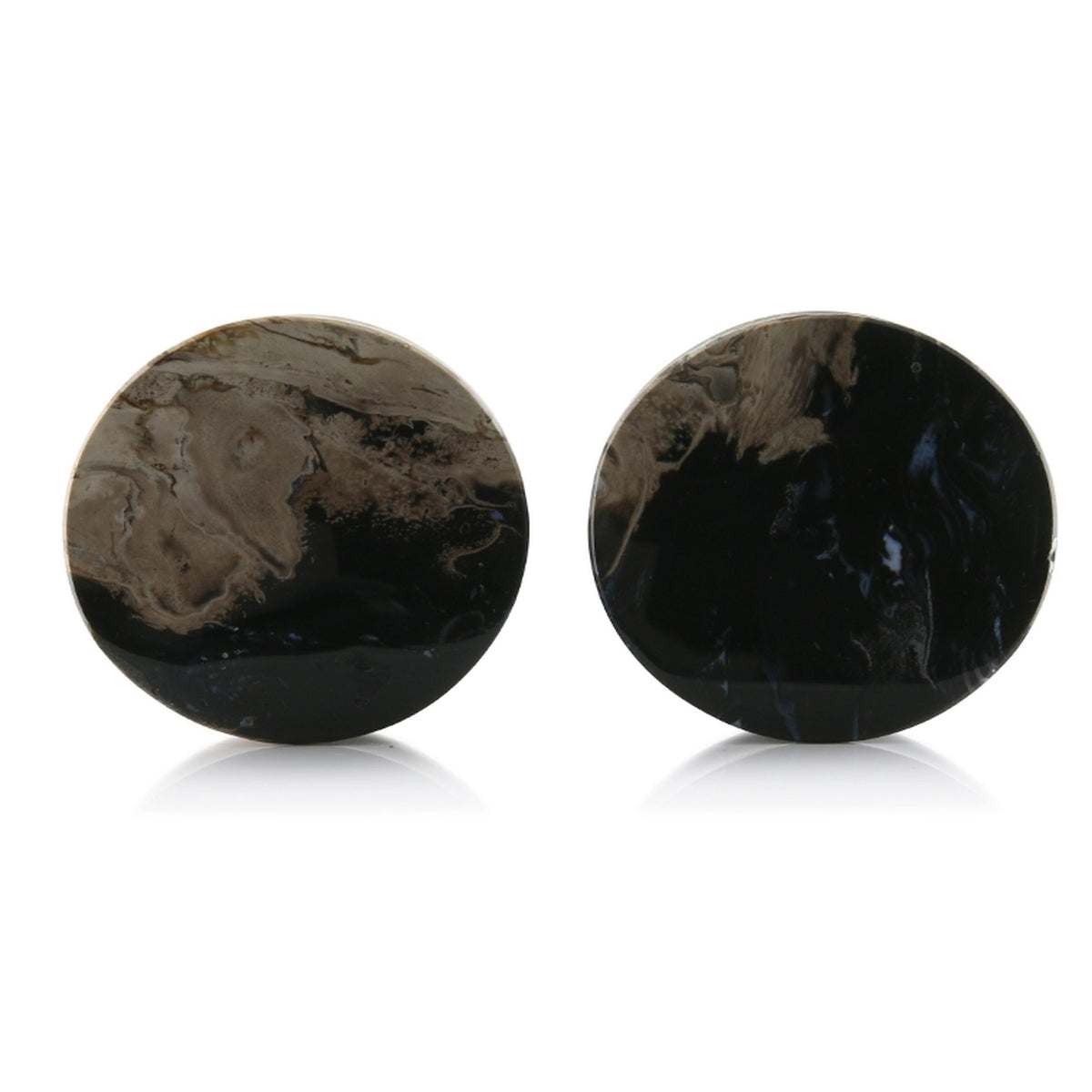 Petrified Palm Root Plugs 1 & 19/64" (33mm) Version 4