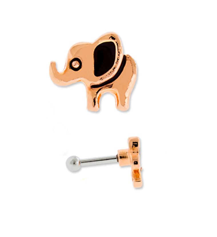 16G Elephant Tragus / Cartilage Barbell