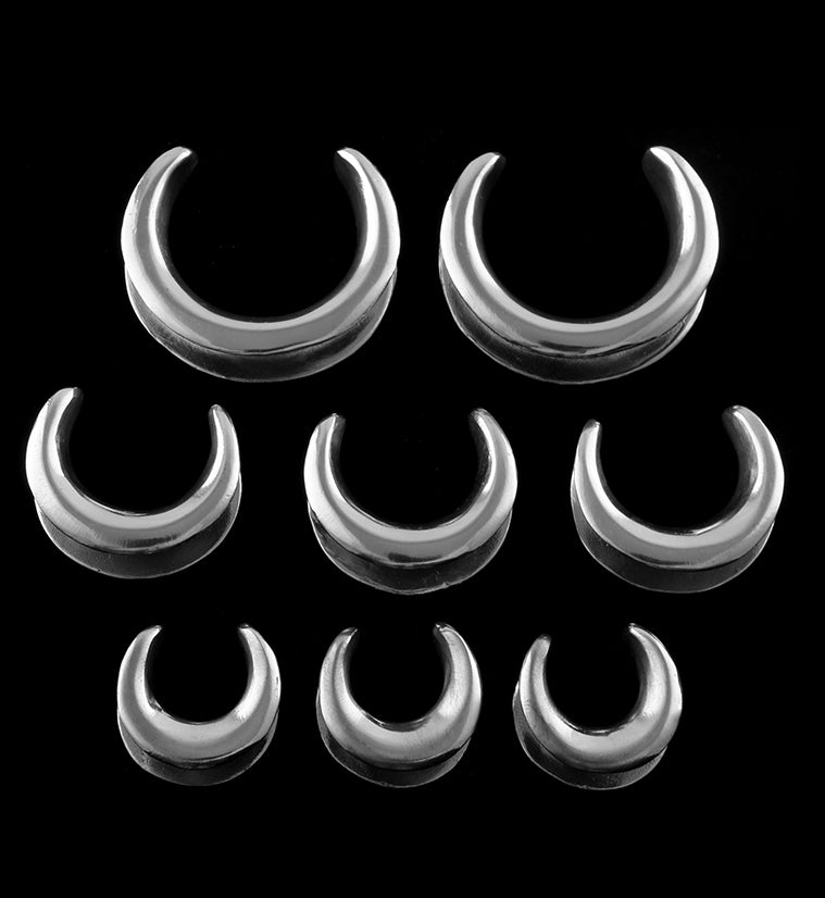 White Brass Saddles