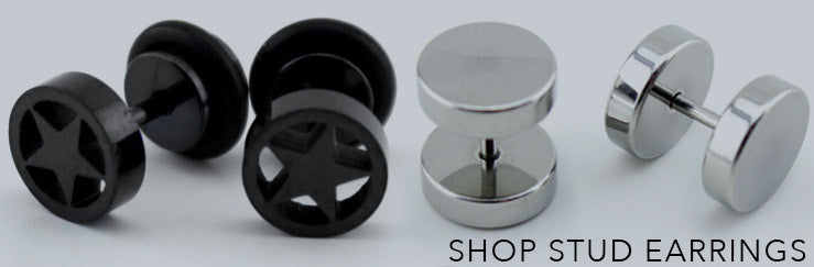 Cool Stud Earrings for Men and Women