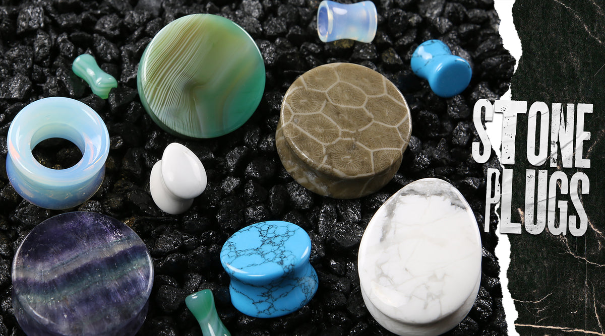 Stone Plugs / Ear Gauges