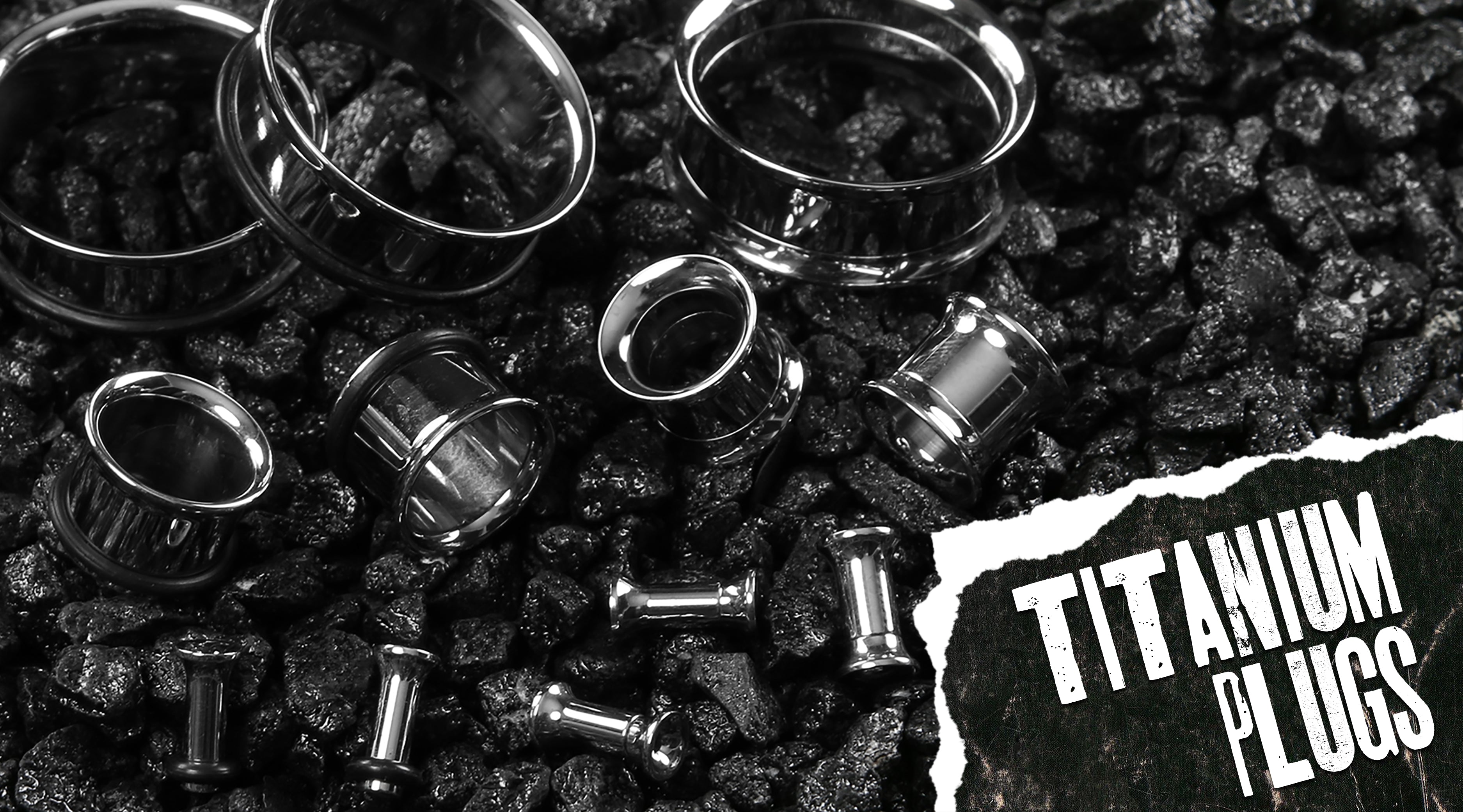 Titanium Plugs / Ear Gauges