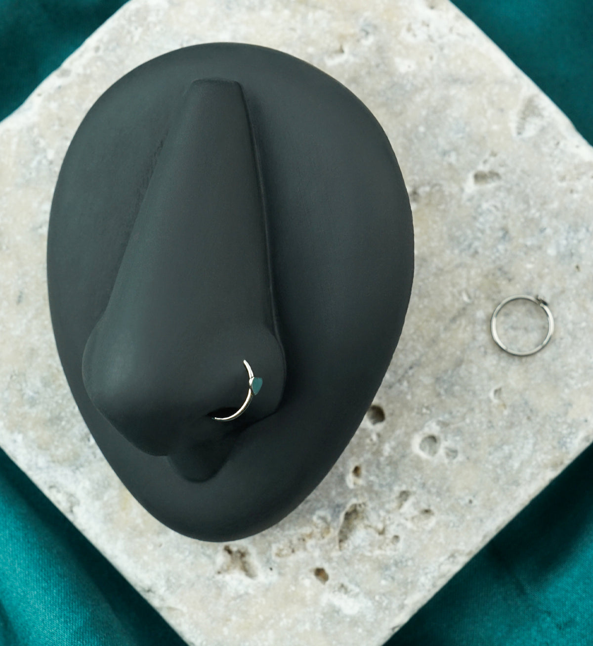 20G Stainless Steel Heart Seamless Ring