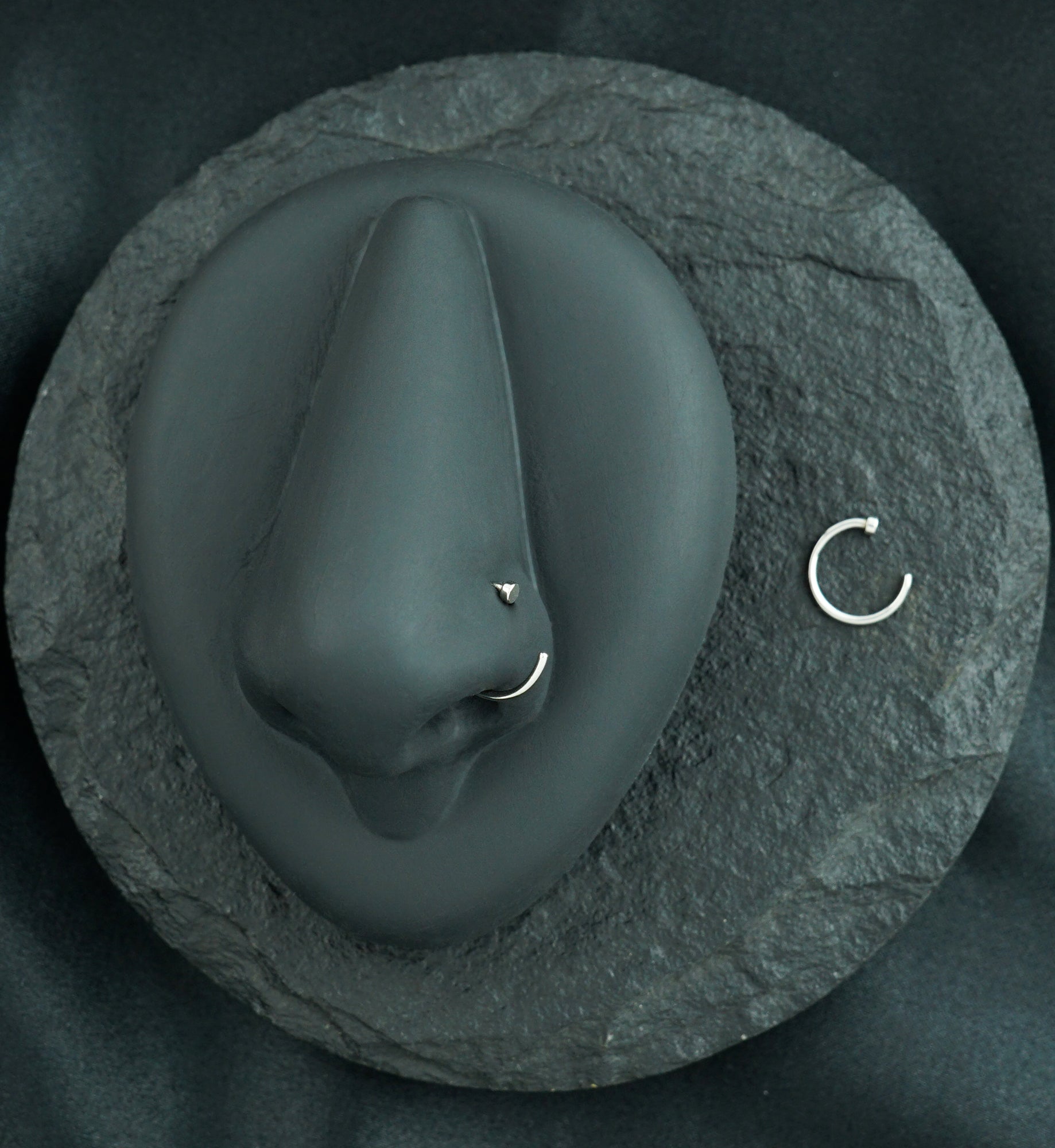 22G - 18G Stainless Steel Nose Hoop Ring