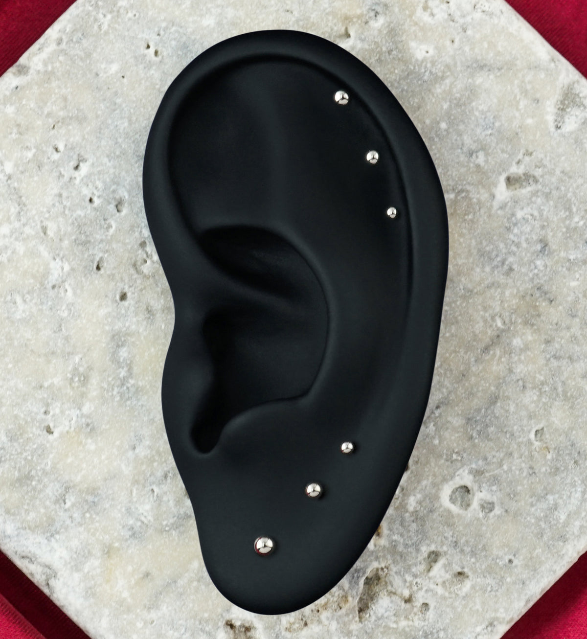 Ball Top Long Thread Internally Threaded Titanium Labret