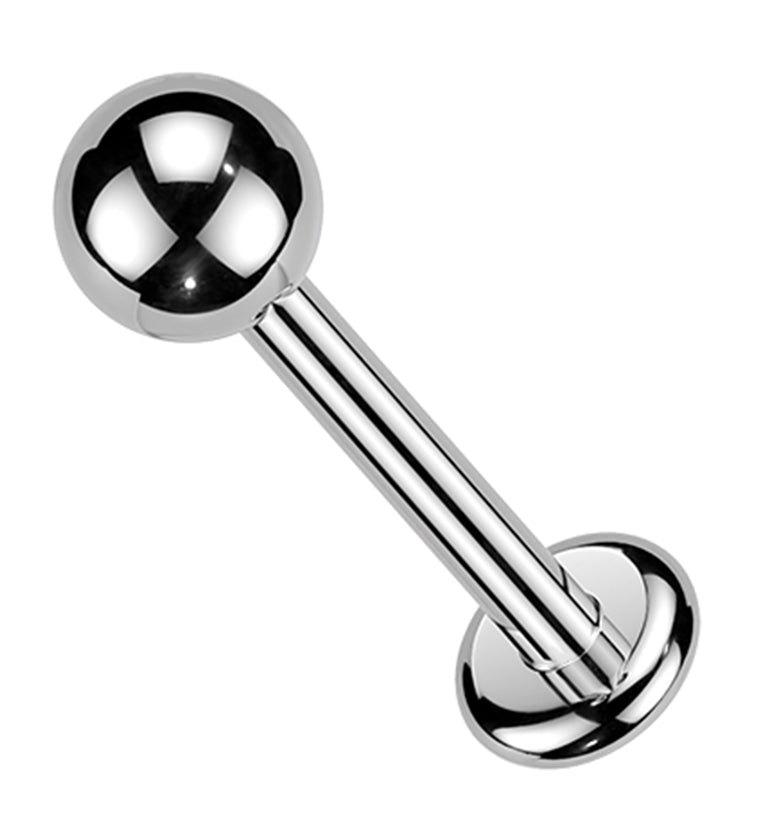 Ball Top Long Thread Internally Threaded Titanium Labret