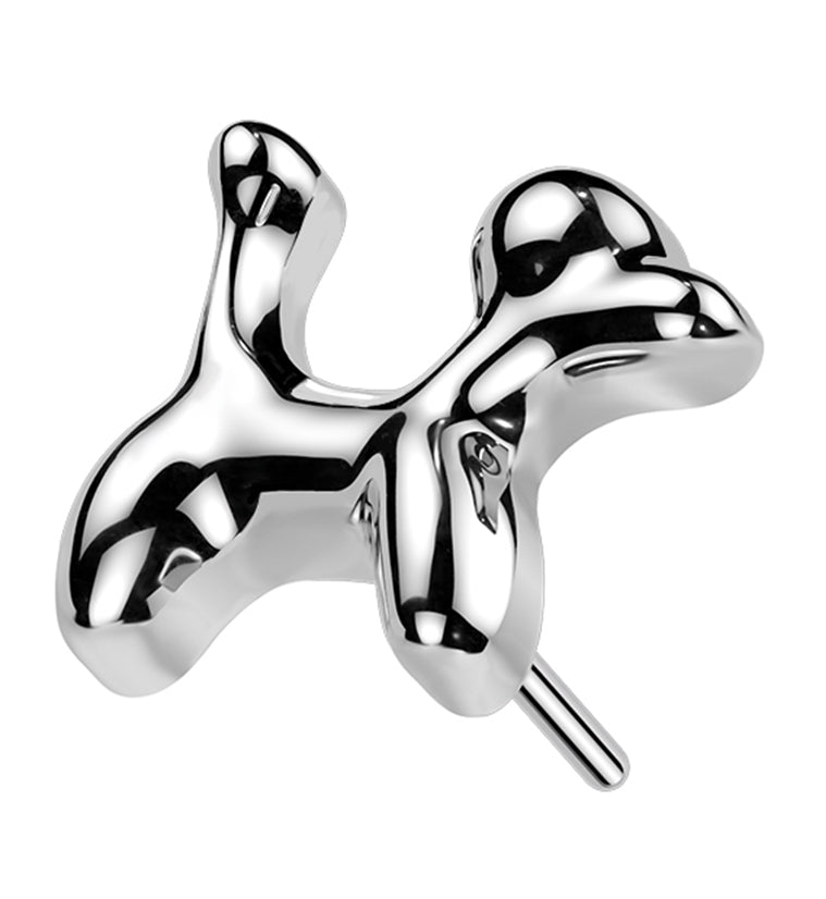 Balloon Dog Titanium Threadless Top