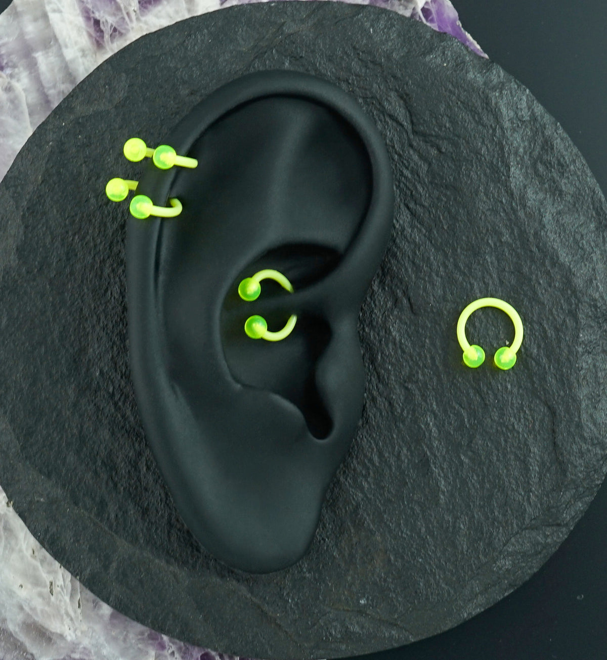 Green Bioflex Circular Barbell