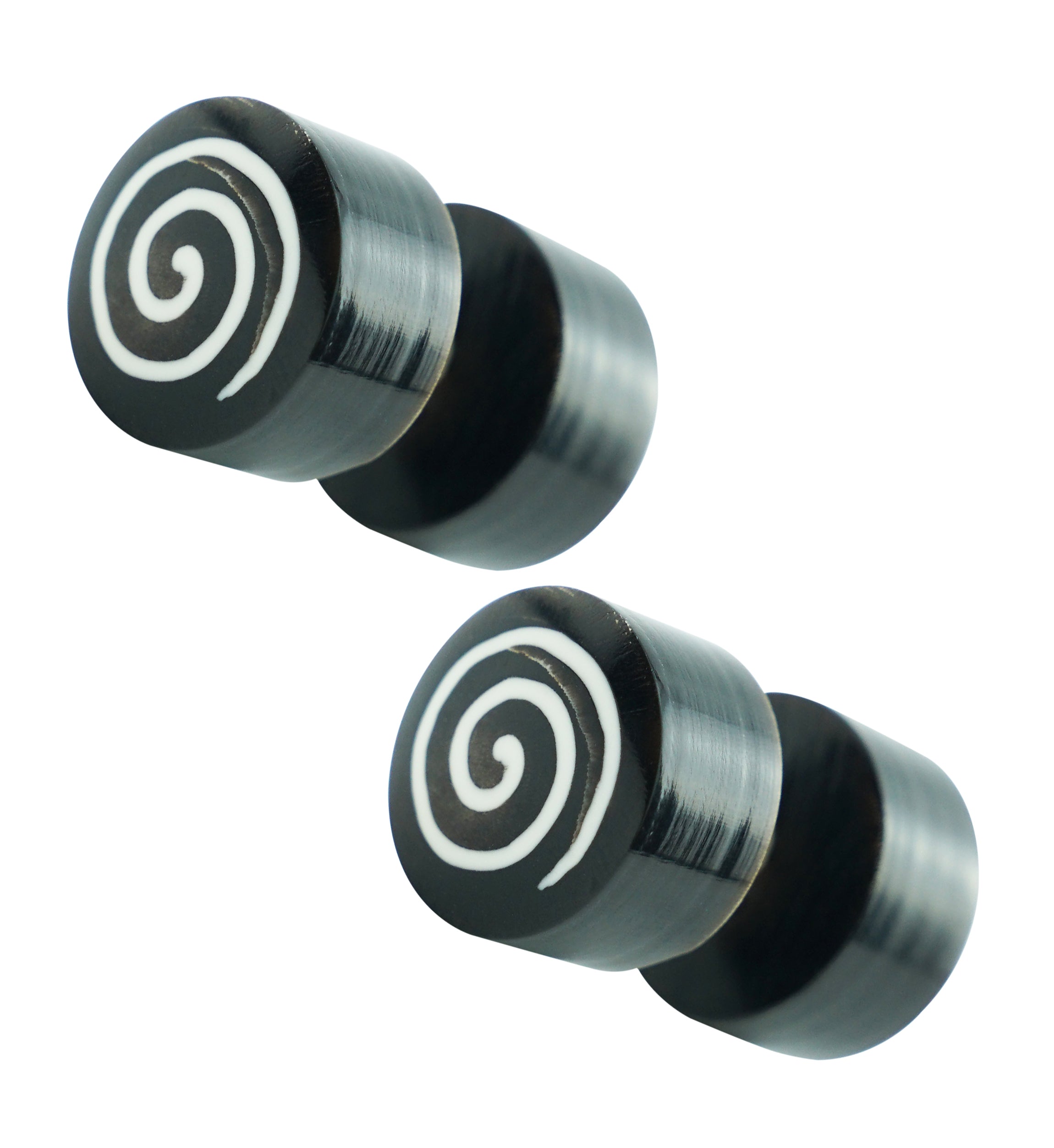 Black Horn Hypnotic Fake Gauges Plugs