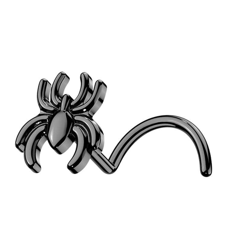 Black PVD Spider Stainless Steel Nose Screw
