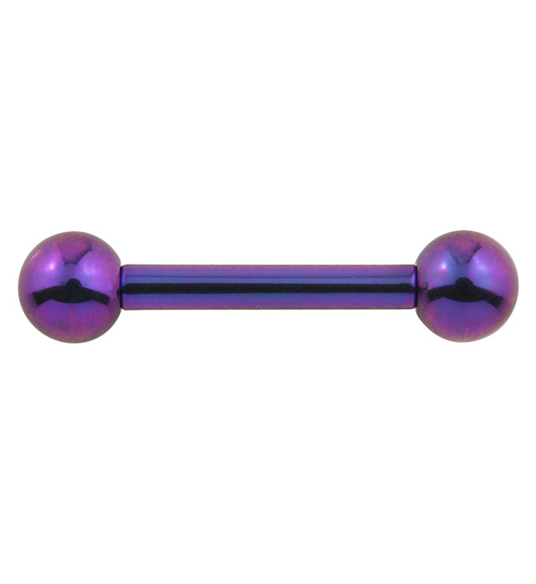 Blurple Titanium Barbell