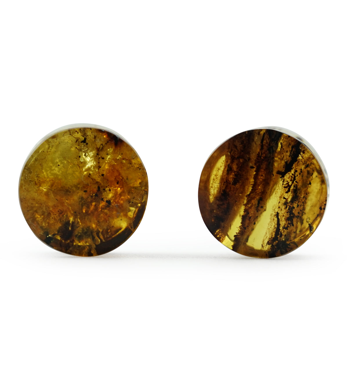 Chiapas Amber Plugs 00G (10mm) - Version 1
