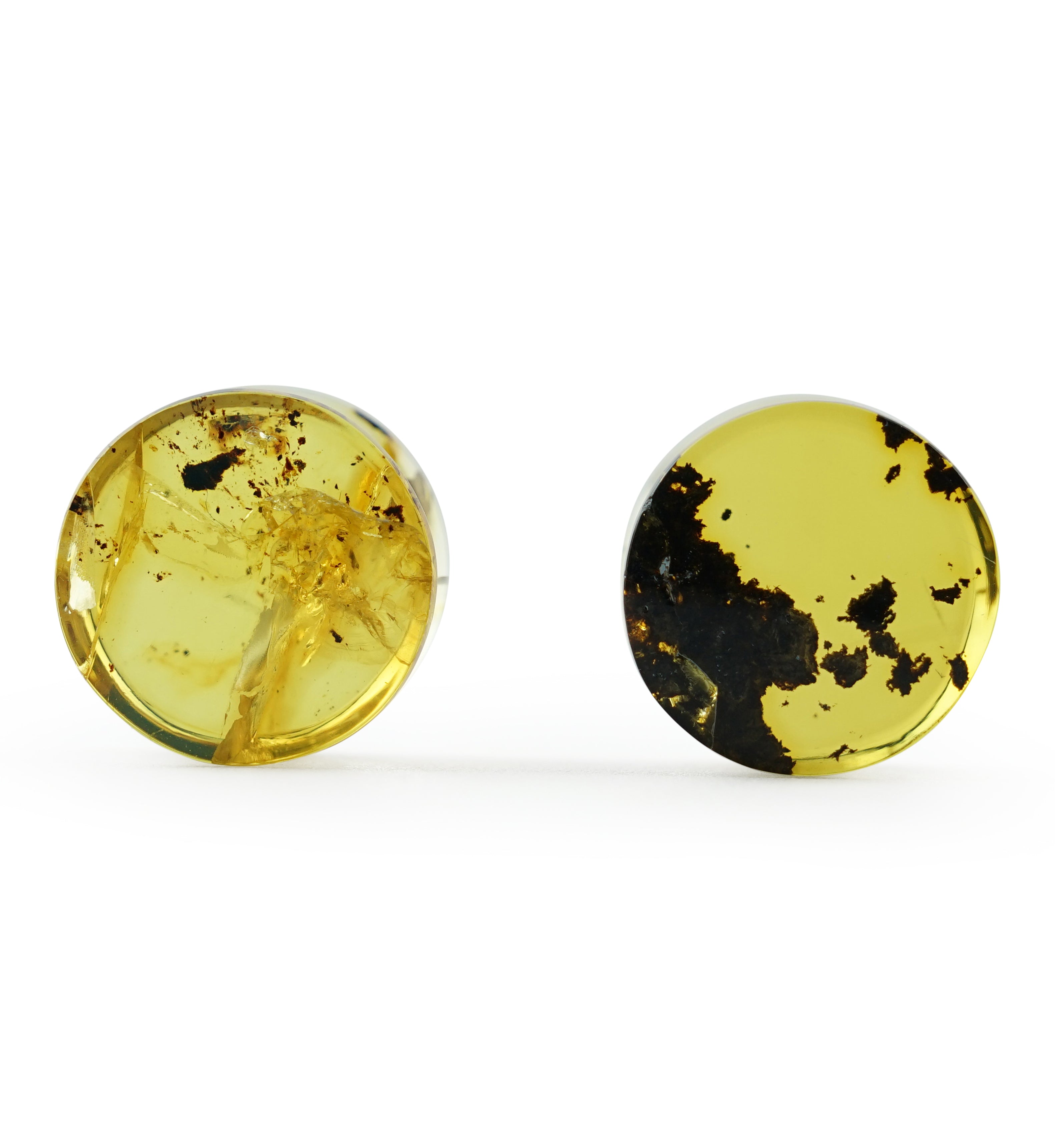 Chiapas Amber Plugs 00G (10mm) - Version 2