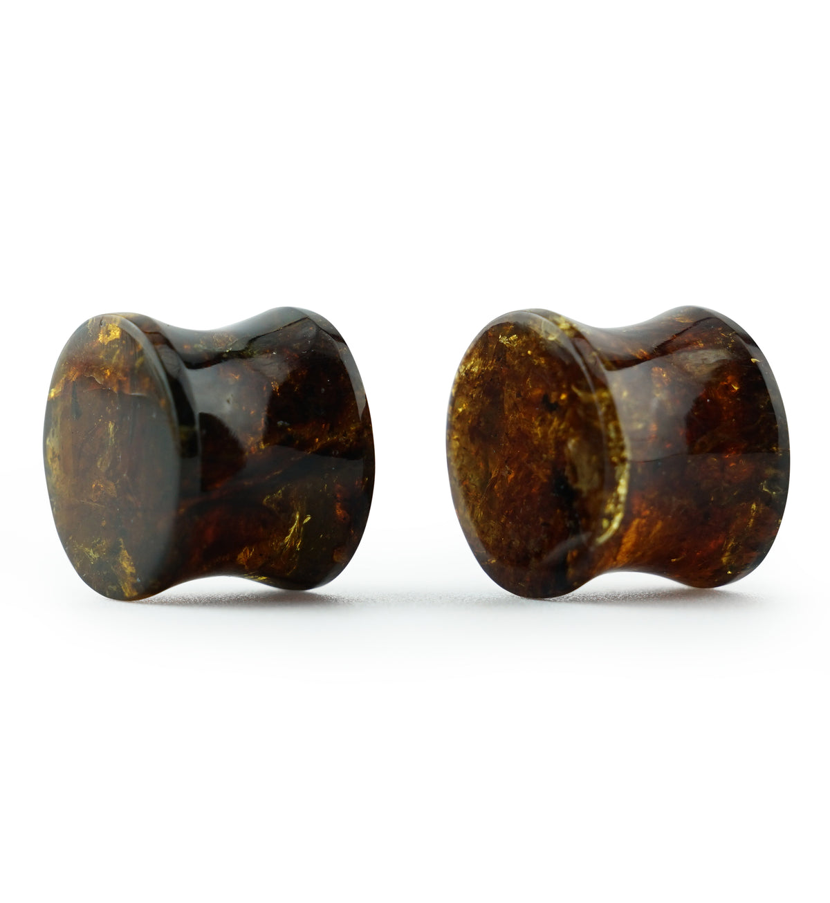Chiapas Amber Plugs 7/16" (11mm) Version 6