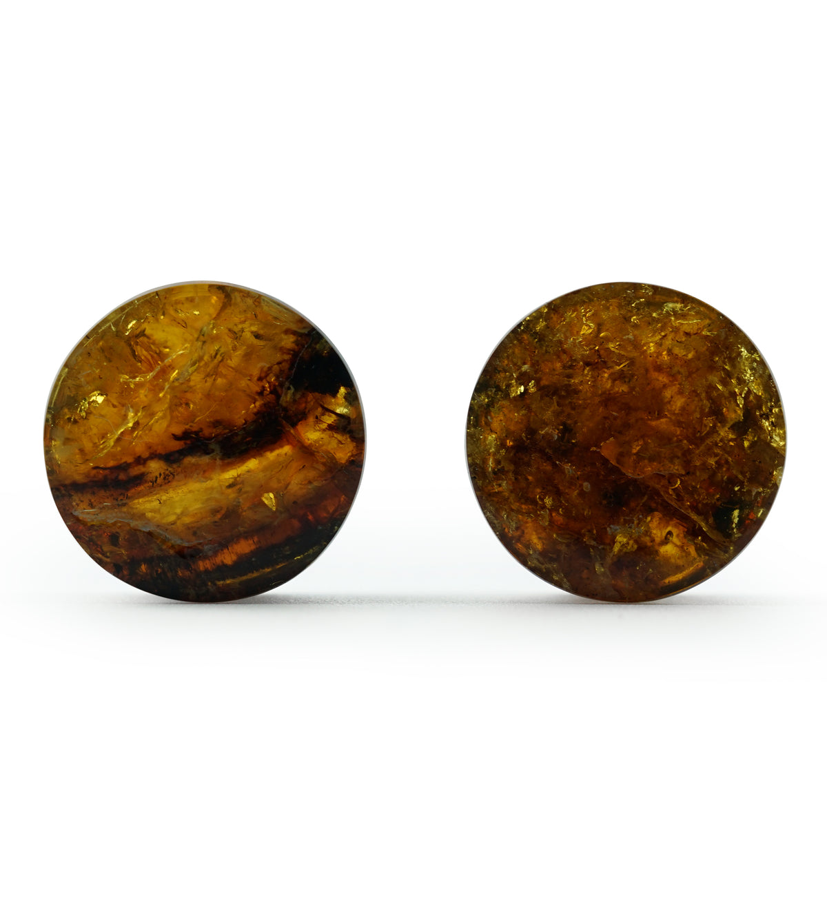 Chiapas Amber Plugs 5/8" (16mm) Version 2