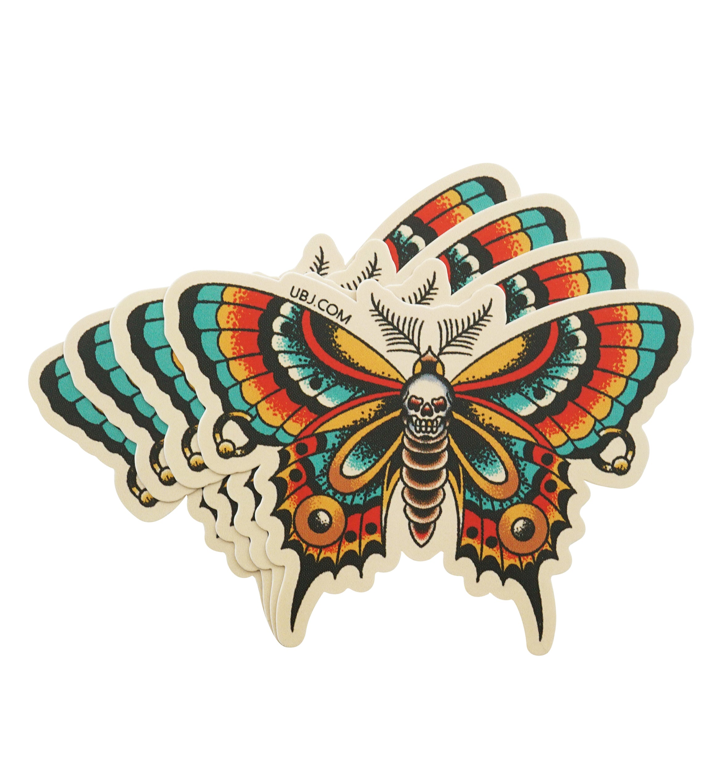 Death Moth Sticker Pack (4 pack)