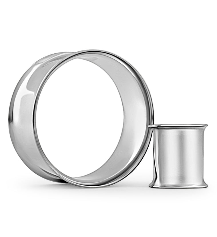 Double Flare Steel Ear Tunnels