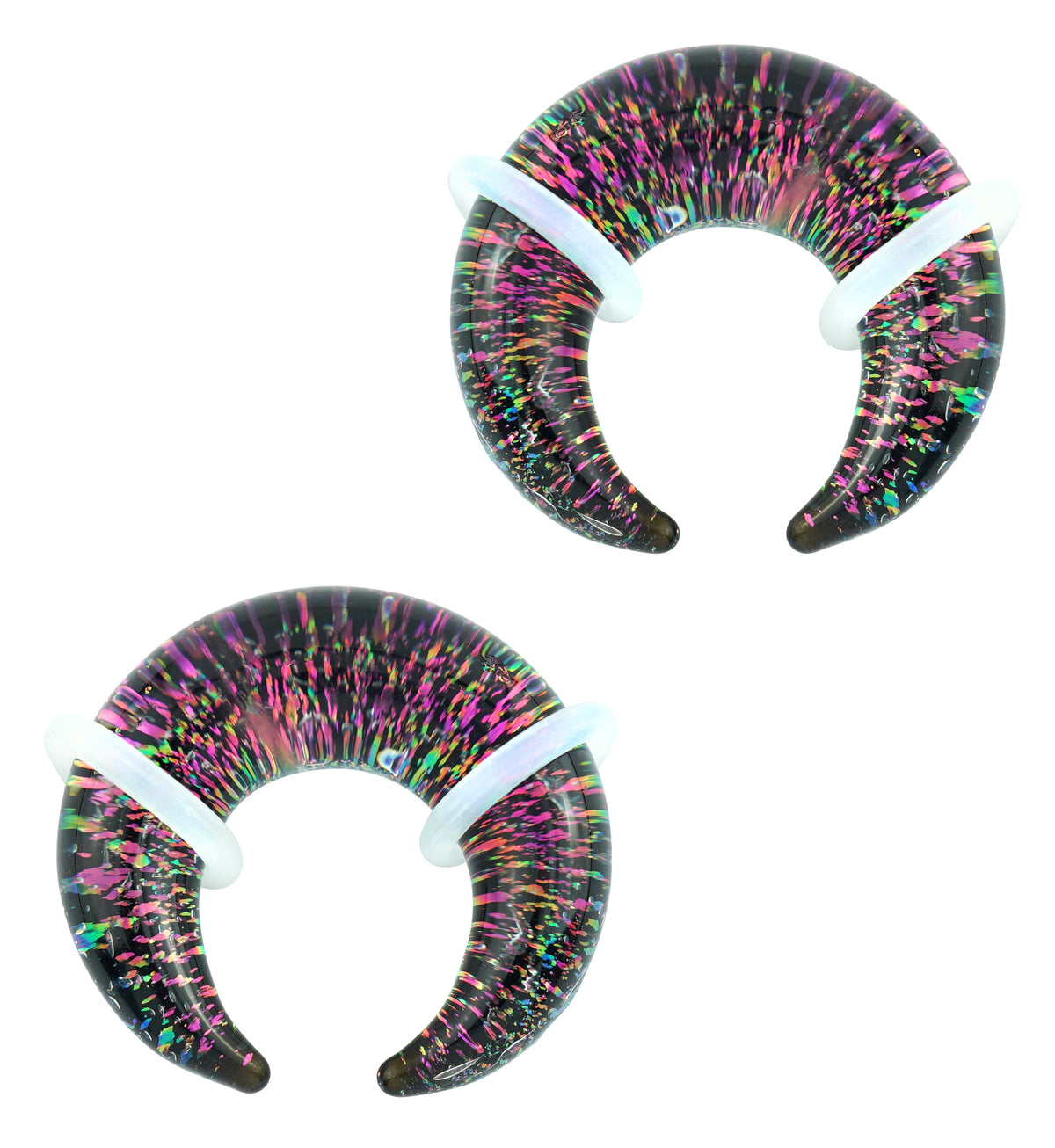 Flare Dichroic Glass Pinchers