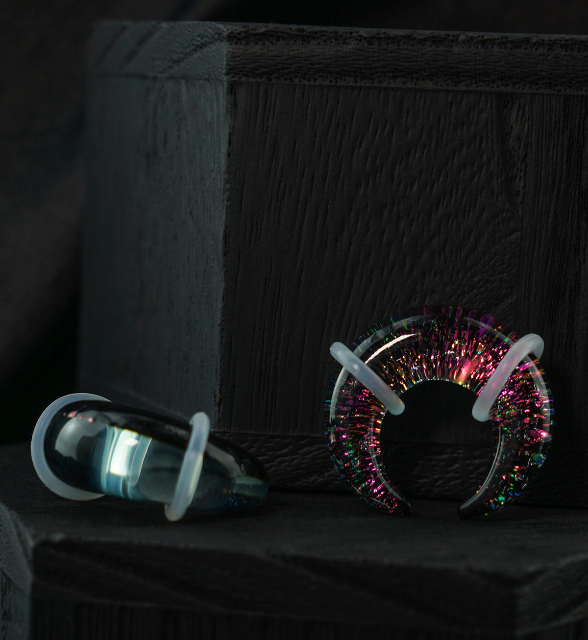 Flare Dichroic Glass Pinchers