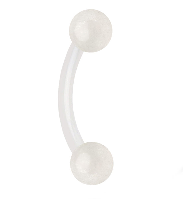 Glow In The Dark Curved Barbell